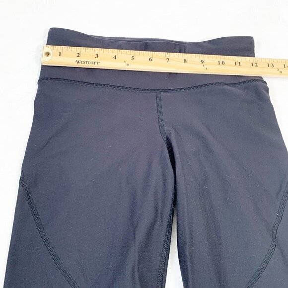 Under‎ Armour black calf length yoga pilates running workout leggings pants - Picture 2 of 7